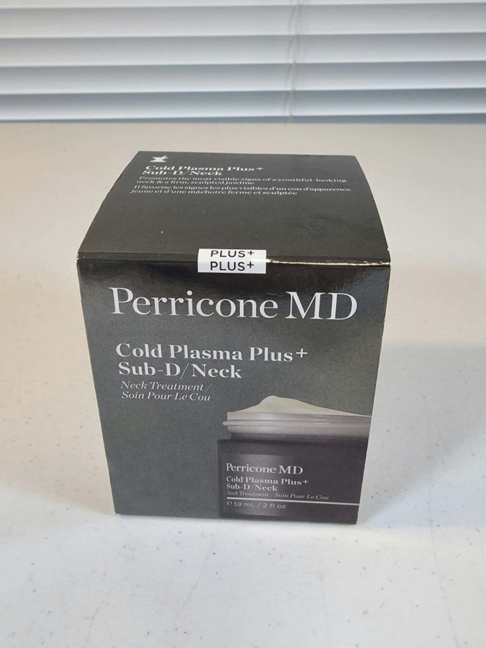 PERRICONE MD COLD PLASMA PLUS SUB D NECK TREATMENT 2 OZ. FIRMING LIFTING NEW